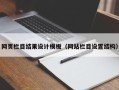 汕尾网页栏目结果设计模板（网站栏目设置结构）